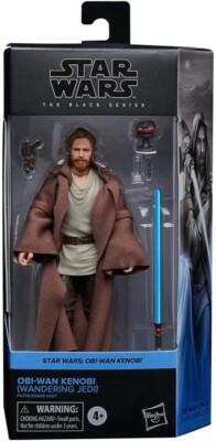 Star Wars Black Series Disney+ Obi-Wan Kenobi (Wandering Jedi) Figure Hasbro