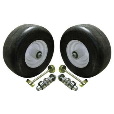 Proven Part 2 Pack 13X5X6 White No-Flat Front Solid Tire Puncture