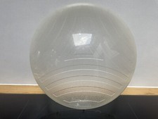 Round Domed Frosted Plastic Ceiling Light Cover Replacement 30cm Diameter