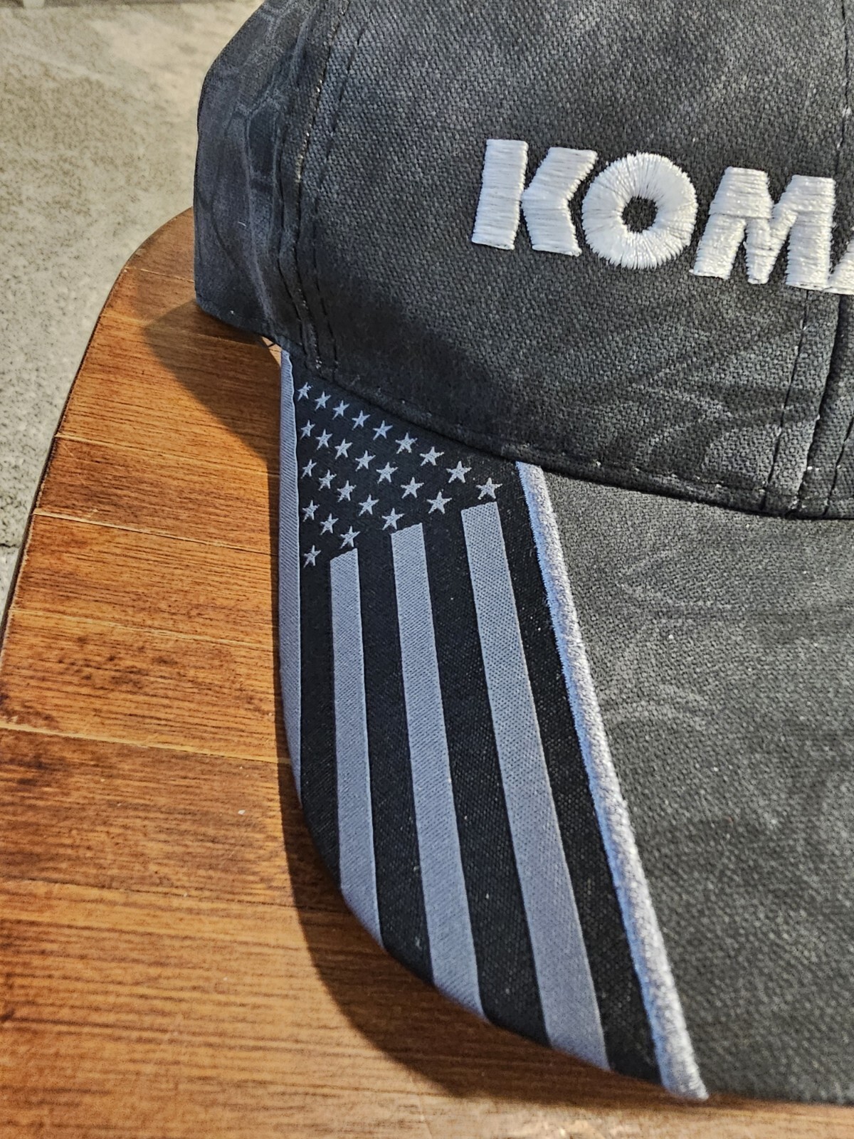 Komatsu Hat Cap Strap Back Construction Tractor  … - image 2