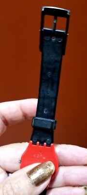 RARE! Vintage Red SWATCH Women's 