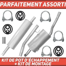 Pot d'échappement Citroen C8