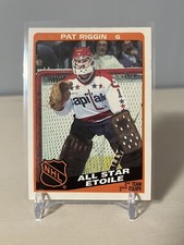 1984-85 O-Pee-Chee #218 Pat Riggin AS - NHL Hockey Card