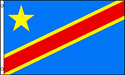 Democratic Republic of the Congo Flag 3x5 ft Country Africa African DR DRC 100D