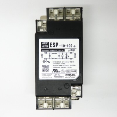 Cosel Single Phase ESP Series 10A 250VAC Single Stage Terminal Block