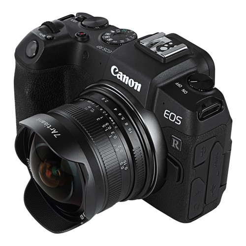 Lente ojo de pez 7Artisans 7,5 mm F2,8 ii enfoque manual para montaje EOS-R - Imagen 3 de 8