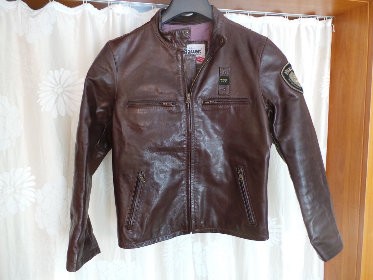 Blauer USA Rude 革ジャケットLサイズ