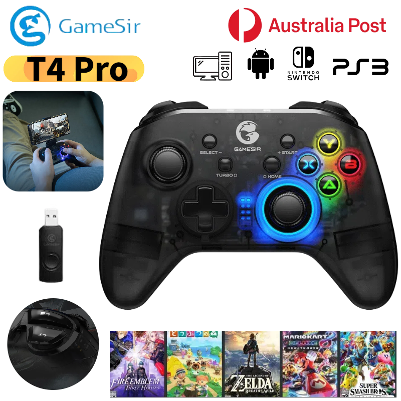 GameSir T4 pro Wireless Game Controller Bluetooth Gampad PC Joypad