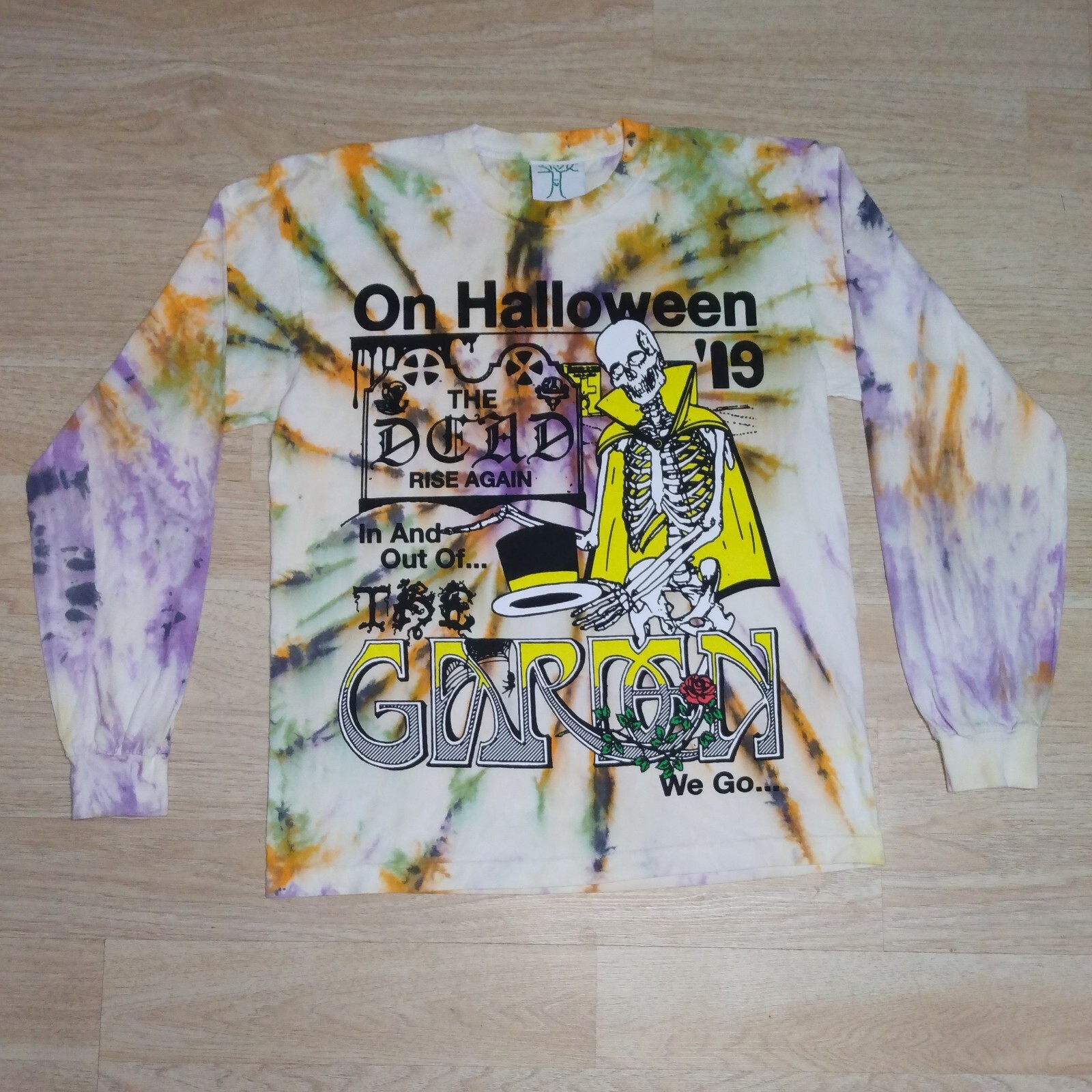 Online Ceramics Dead & Company 2019 Tour Halloween Long Sleeve Shirt Medium  -image