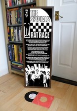 THE SPECIALS RAT RACE LYRIC SHEET POSTER, RUDY, GANGSTERS