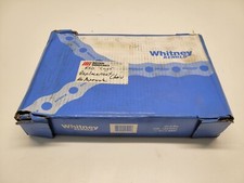 NEW OLD STOCK WHITNEY RENOLD 10' 120 LINKS 1" PITCH ROLLER CHAIN 80-2