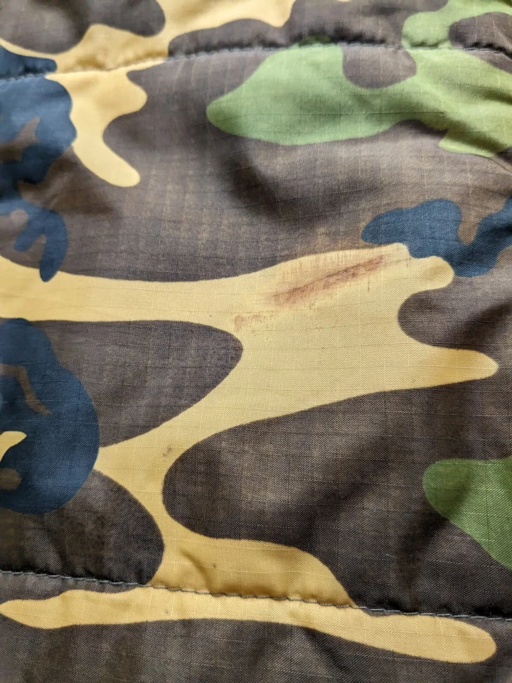 Game Winner Camo Vest Mens M Reversible Puffer Nylon Insulated Hunting READ - Image 2 of 4