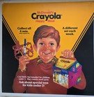 1986 McDonald's "Crayola Happy Meal" Translite sign 21.75" Advertising Display  — photo 1
