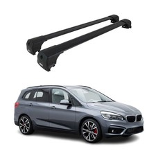 Dachtr�ger Grundt�ger f�r BMW 2er Gran Tourer F46 2014-2021 Alu Schwarz 2 tlg