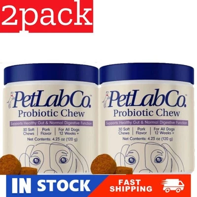 PetLab Co. Probiotics for Dogs, Support Gut Health, 30 Soft /Chews---uk