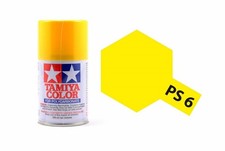 Tamiya Polycarbonate 86006 PS-6 Yellow Spray Paint Aerosol 100ml