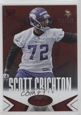 2014 Certified Hot Box Red Camo 44/149 Scott Crichton #158 0a1