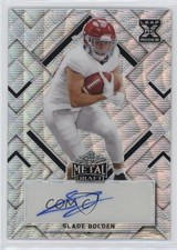 2022 Leaf Metal Draft Silver Wave 9/30 Slade Bolden #BA-SB1 Auto 8wm
