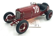 CMC 1/18 Scale Diecast M-048 - Mercedes Targa Florio 1924 #10 - Red