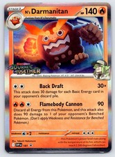 (#1) N's Darmanitan (Prerelease) 181 Holo Promo Scarlet & Violet Promo NM