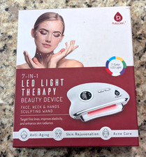 Pursonic 7-in-1 LED Light Therapy Beauty Device Face Neck Hands Sculpting Wand