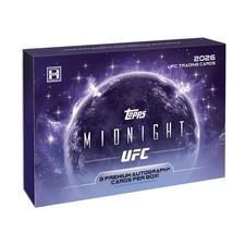 Lot of 10 2026 TOPPS MIDNIGHT UFC HOBBY BOX MMA Martial Arts New Sealed Presale