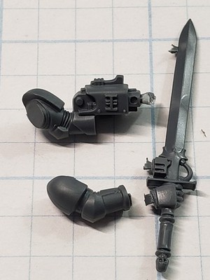 40k Grey Knight Bits Strike Squad Force Two Handed Force Sword Storm Bolter H36