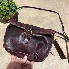 NWT Brown Leather Crossbody Shoulder Bag Purse Western Festival Cowgirl Festival