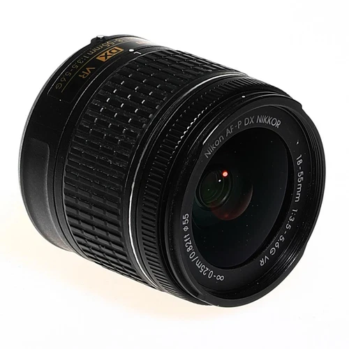 Nikon AF-P Nikkor DX 18-55 mm/3,5-5,6 G VR gebraucht Zustand: Akzeptabel - Bild 2 von 5