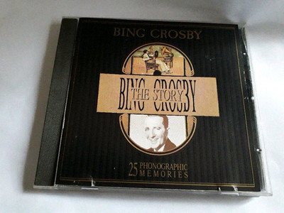 THE BING CROSBY STORY CD 25 PHONOGRAPHIC MEMORIES SILENT NIGHT MARIE MR MOON