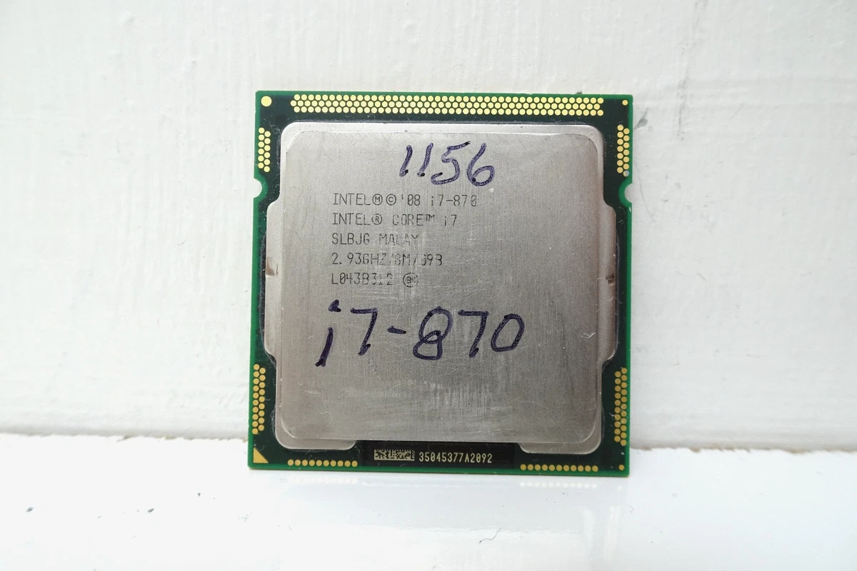 Intel Core i7-870 Core i7 1st Gen. CPUs Core for sale | eBay