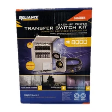 Reliance Controls 3006HDK 6-circuit Generator Power Transfer Switch Kit