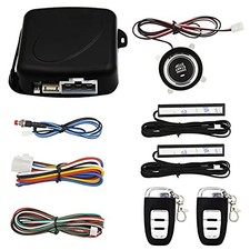 Passive Keyless Entry Car Alarm System PKE Engine Starter Push Universal