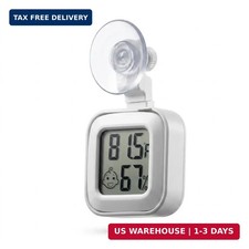 Suction Cup Reptile Thermometer and Humidity Gauge for Reptile Tank