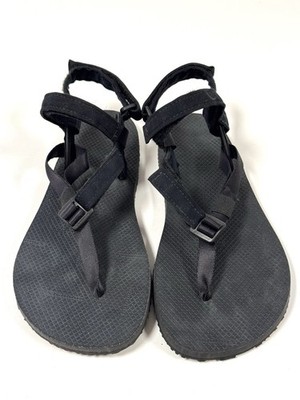 Shamma Trail Star Sandals Warriors Maximus Barefoot Minimalist Black Mens Sz 10
