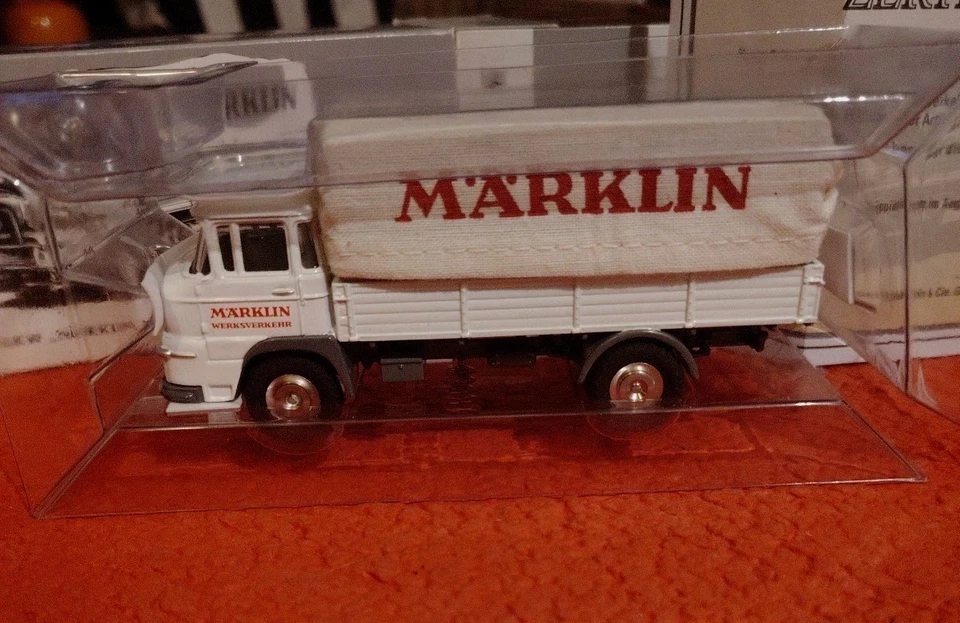 MÄRKLIN 1/43-N°18036 -KRUPP CAMION/PIANALE "MÄRKLIN"-REPLIKA-GERMANIA-#95# - Immagine 2 di 4
