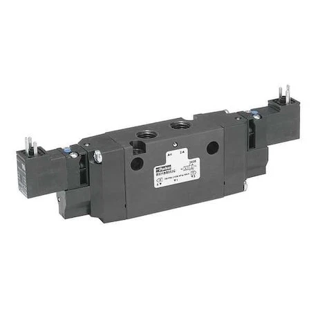 Parker B551bb553c Solenoid Air Control Valve,1/4 In,120Vac