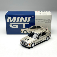 Mini GT 1076# 1:64 Mercedes-Benz 190 E 2.3-16 #11 Ayrton Senna 1984 w Figure