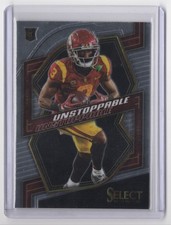 2023 Panini Select Draft Picks Unstoppable Jordan Addison Rookie USC Trojans