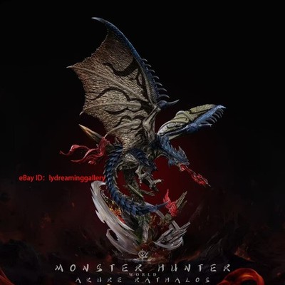 Edge Studio Monster Hunter Azure Rathalos 11.8in Limited Edition Statue Figure