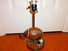 Football Mancave Boys Room Table Lamp 12  - 17"