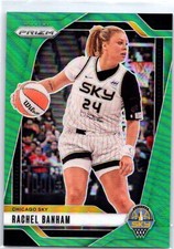 2024 Panini Prizm WNBA #25 Rachel Banham Green Prizms