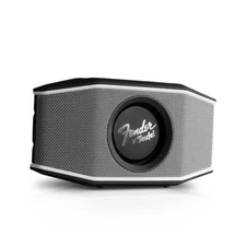 Fender x  ROCKSTER GO 2 Portable Bluetooth Speaker – Powerful Black & Steel