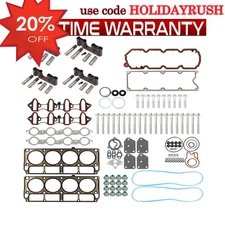 For GM 5.3 AFM Lifter Replacement Kit Head Gasket Set& Head Bolts Lifters&Guides