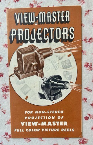 Vintage 1940s Sawyer's View-Master Projectors Sales Brochures S-1 ~ Junior Model - Picture 2 of 6