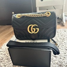 Gucci Marmont Mini Bag Handbag Black