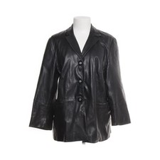 DINO`Z, Ledersacko, Größe: 46, Schwarz, Leder, Einfarbig, Damen #F7w