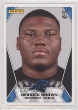2020 Panini NFL Sticker & Card Collection Derrick Brown #94 Rookie RC 07u9. rookie card picture
