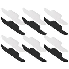 60pcs Disposable Collar Protector Sweat Pads: Sticker Self-Adhesive Lining