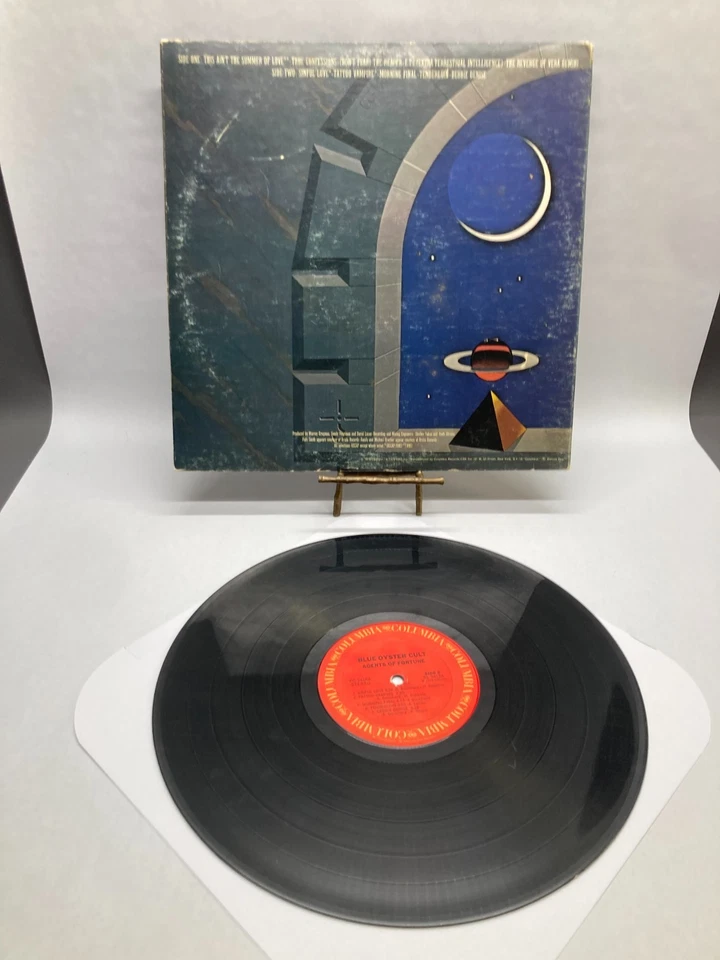 Blue Öyster Cult Agents Of Fortune Vintage Vinyl LP 1976 Columbia Record PC34164 - Image 4 of 4
